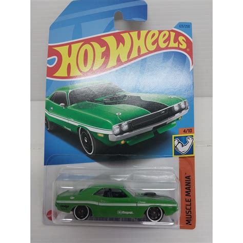 Hot Wheels 70 Dodge Hemi Challenger Hw 70 Dodge Hemi Challenger Shopee Malaysia