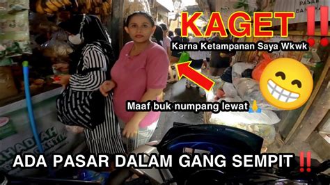 Gang Sempit Jakarta‼️ternyata Ada Pasar Dalam Gang Mampang Jakarta