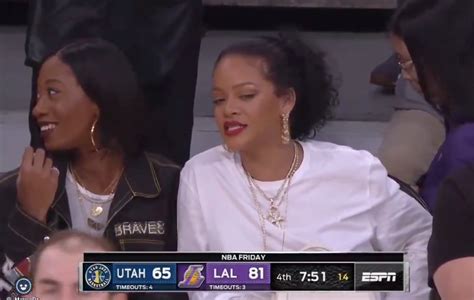 Video: Rihanna Caught Checking Out Lakers Guard Alex Caruso - Lakers Daily