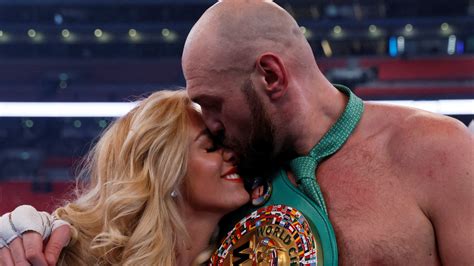 Tyson Fury and wife Paris enjoy romantic meal at swanky restaurant in front of Netflix cameras ...