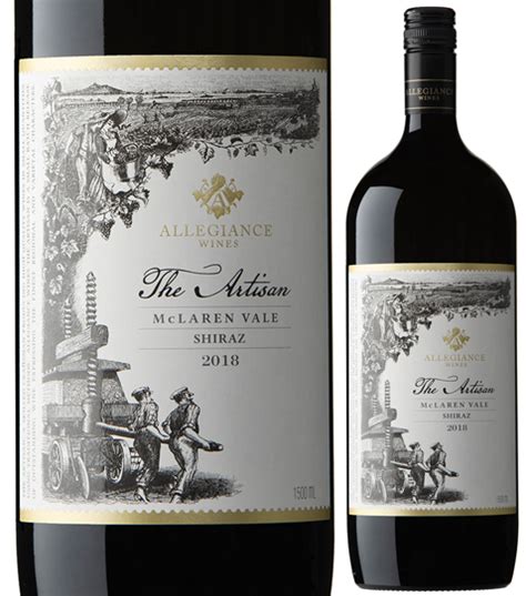 The Artisan Mclaren Vale Shiraz 2018 15l Magnum Allegiance Wines