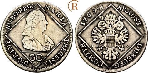 Habsburg Kreuzer Wien Ic Sk Maria Theresia Vf Ma