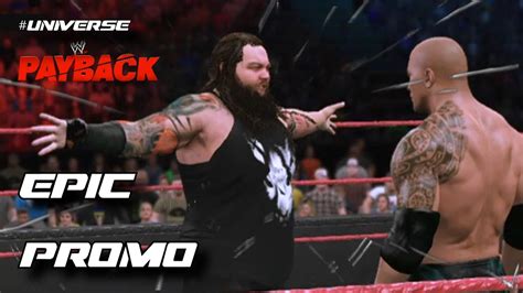 Epic Promo The Rock Vs Bray Wyatt Payback Wwe Championship Wwe