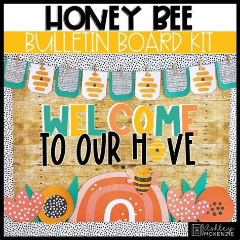 Honey Bee Back To School Bulletin Board Or Classroom Door Decor Easy And Modern Classroom