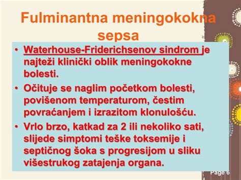 Meningokokna Sepsa Ppt