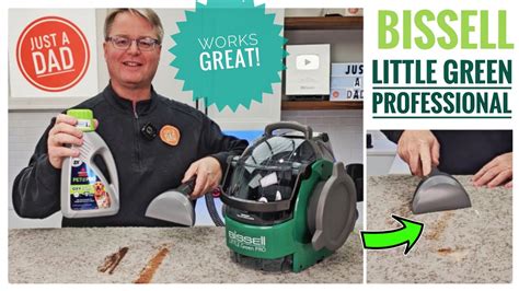 I Love Bissell Little Green Pro Commercial Spot Cleaner Review Youtube