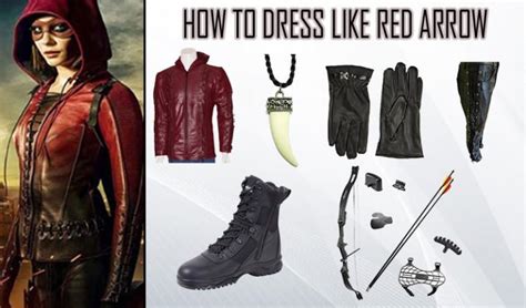 Red Arrow Costume Guide | Dress Like Arsenal Costume