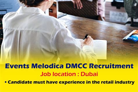 Events Melodica Dmcc Walk In Interview In Dubai May