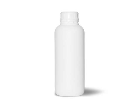 HDPE F Bottle 1000 Ml White Un Packaging