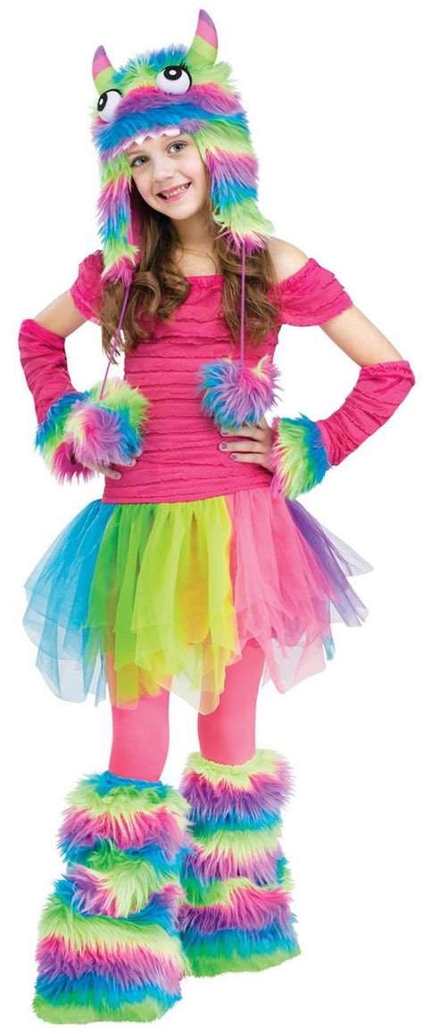 Rainbow Monster Child Costume - ThePartyWorks