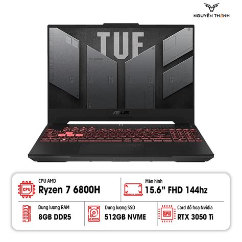 Asus Tuf Gaming A15 Fa507re Hn007w Ryzen7 6800h Giá Tốt Ninh Bình