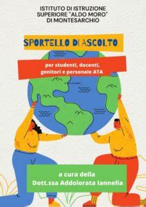 ATTIVAZIONE SPORTELLO DI ASCOLTO PSICOLOGICO Istituto D Istruzione