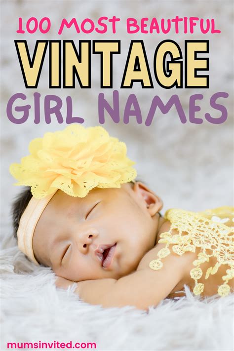 150 Vintage Girl Names You Don T Hear Anymore Uncommon Old Fashioned 2024 Artofit