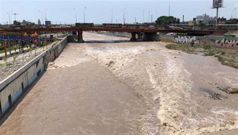 Senamhi Alerta Amarilla En El Río Rímac Tras Aumento De Caudal Registrado En Chosica Nndc