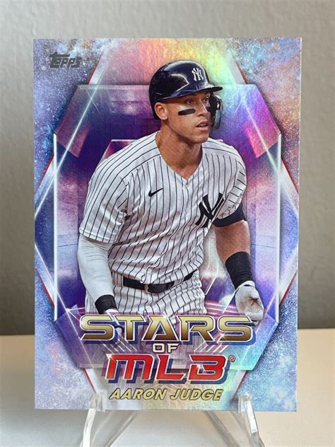 Aaron Judge Topps Stars Of Mlb New York Yankees Smlb Ebay