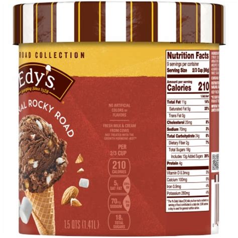 Dreyer S Edy S Grand Original Rocky Road Ice Cream Tub Oz Frys