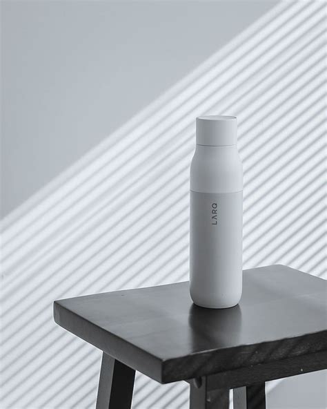 LARQ Bottle Granite White Cosmetics Mockup Bottle Bottle Design