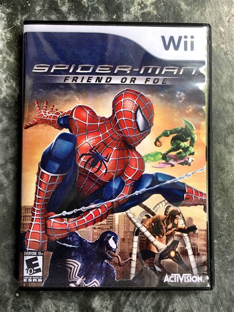 Spider Man Friend Or Foe Wii Game Hobbies Toys Toys Games On