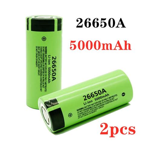 Original 26650 Batterie 5000mAh 3 7 V 50A Lithium Grandado