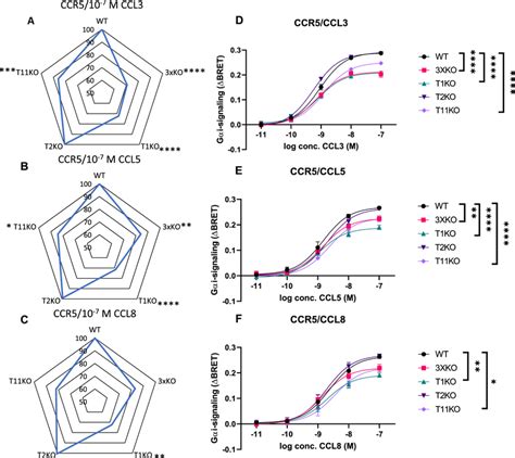 Analysis Of Ccr5 Mediated Signaling In Knock Out Cho Cell Lines Affects