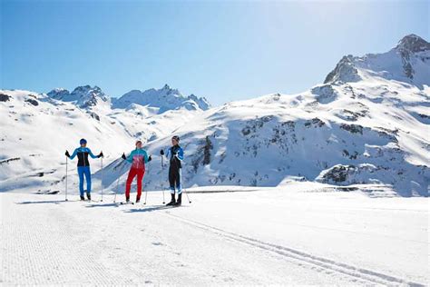 Ischgl Galtür Langlaufen in Paznaun Sportguide führt Dich durch