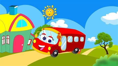 Get Nursery Rhymes Wheels On The Bus Background