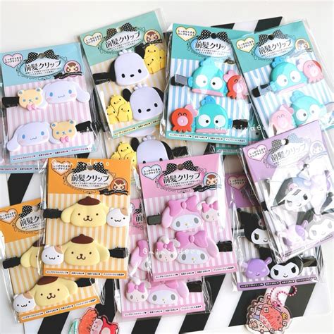 ของแท้ พร้อมส่ง กิ๊บติดผม กิ๊บแป๊ก ซานริโอ้ กิ๊บหนีบผม ยางรัดผม Sanrio ลิขสิทธิ์แท้ นำเข้าจาก