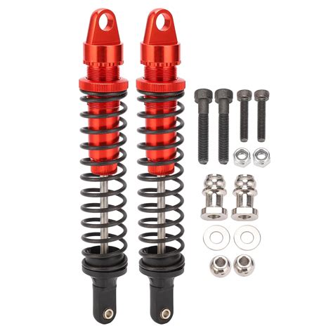 RC Shock Absorber 2Pcs 195mm RC Aluminium Shock Absorber Damper For