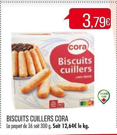 Promo Biscuits Cuillers Cora Chez Match ICatalogue Fr