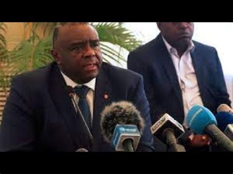 La Demission De Jean Pierre Bemba Tension A Goma La Nouvelle Vient De