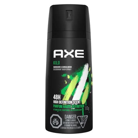 Axe Body Spray For Men Kilo Oz Instacart