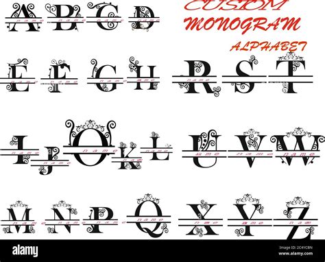 Decorative Letters High Resolution Stock Photography And Images Alamy