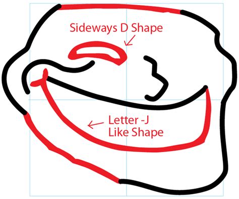 How to Draw Trollface with Easy Step by Step Drawing Tutorial – How to ...