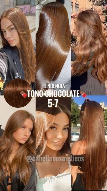 CabelloCosmeticos On Instagram TONO EN TENDENCIA CHOCOLATE COBRIZO 5