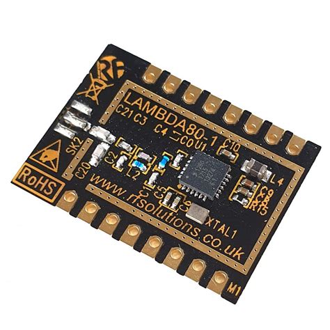 LAMBDA 80 2 4GHz SMT Transceiver Module RF Solutions