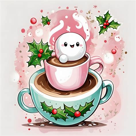 50 000 Cute Christmas Hot Coffee Pictures