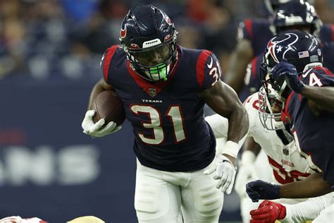 Download Houston Texans Running Back Action Wallpaper