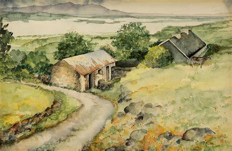 Irish Countryside Painting By Patricia Ryan Fine Art America