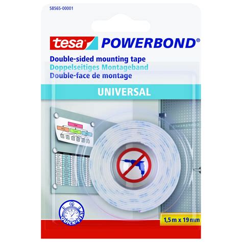 Banda Dublu Adeziva Buretata Tesa Powerbond Universal M X Mm