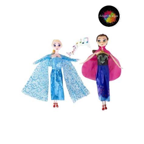 Kit Bonecas Anna E Elsa Frozen Articulada Musical Brinquedo Shopee Brasil