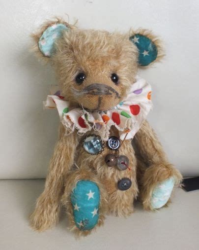 Oodles The Long Haired Circus Bear By Ragtail N Tickle Bear Maker