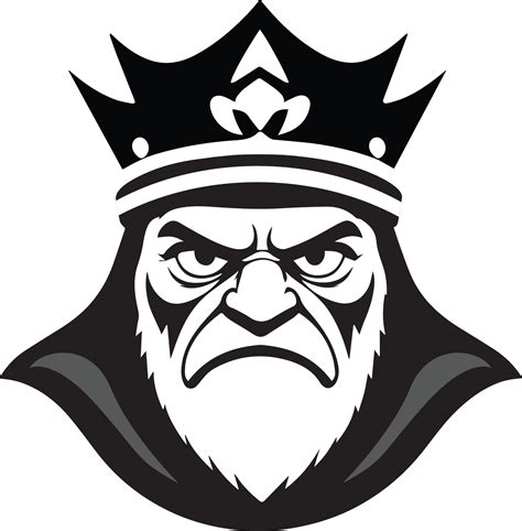 Angry King Design Pro 47004543 Vector Art At Vecteezy