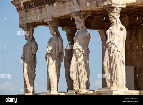 Caryatids In The Erechtheion Fotograf As E Im Genes De Alta Resoluci N