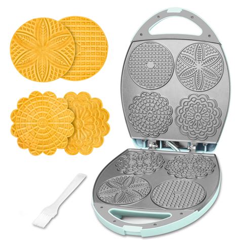 Baker S Friend Multi Pizzelle Maker Electric Stroopwafel Iron X