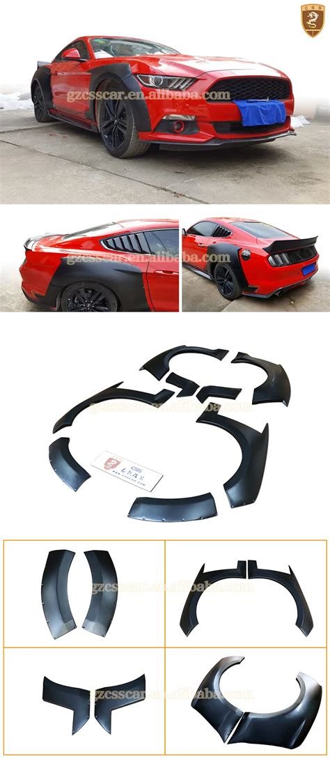 Frp Wide Body Kit Cars For Mustang Yg Style Aftermarket Parts Body Kits