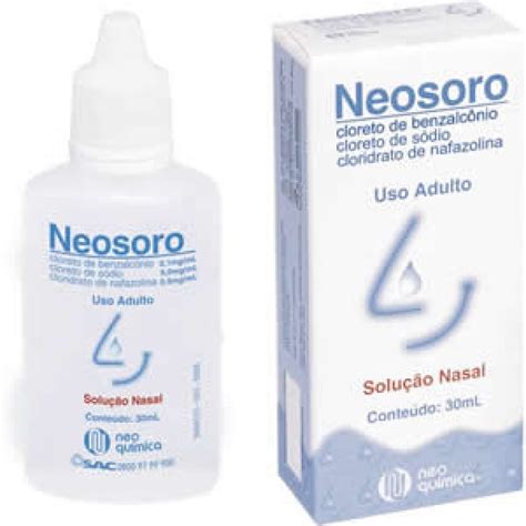 Comprar Neosoro Solução Nasal Adulto 30 Ml Drogaria