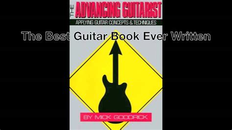 The Best Guitar Book Ever Written Mick Goodrick S The Advancing