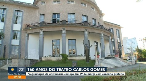 Teatro Carlos Gomes comemora 160 anos e prepara programação de