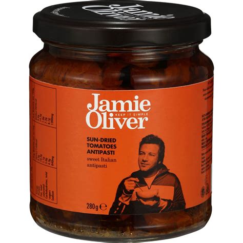 Jamie Oliver Relish Antipasti Sundried Tomato 280g Woolworths