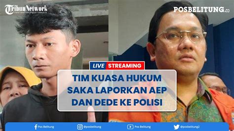 Terbongkar Saksi Aep Dan Dede Tak Pernah Berikan Kesaksian Di